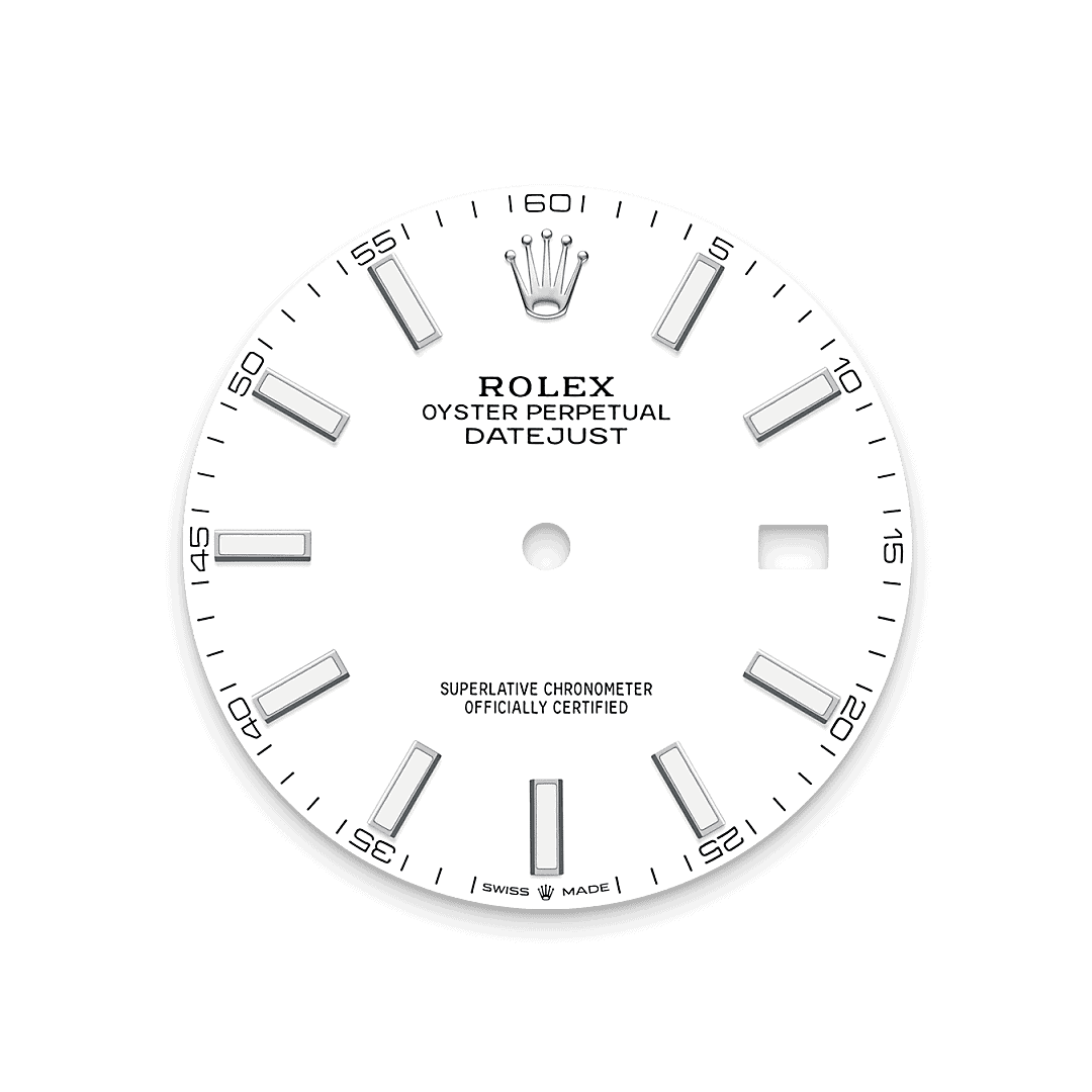 Rolex White dial - Swee Cheong Watch