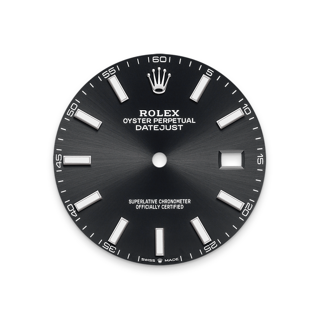 Rolex Bright black dial - Swee Cheong Watch