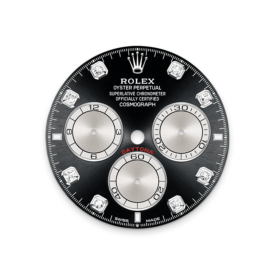 Permukaan Hitam Terang dan Keluli Rolex - Swee Cheong Watch