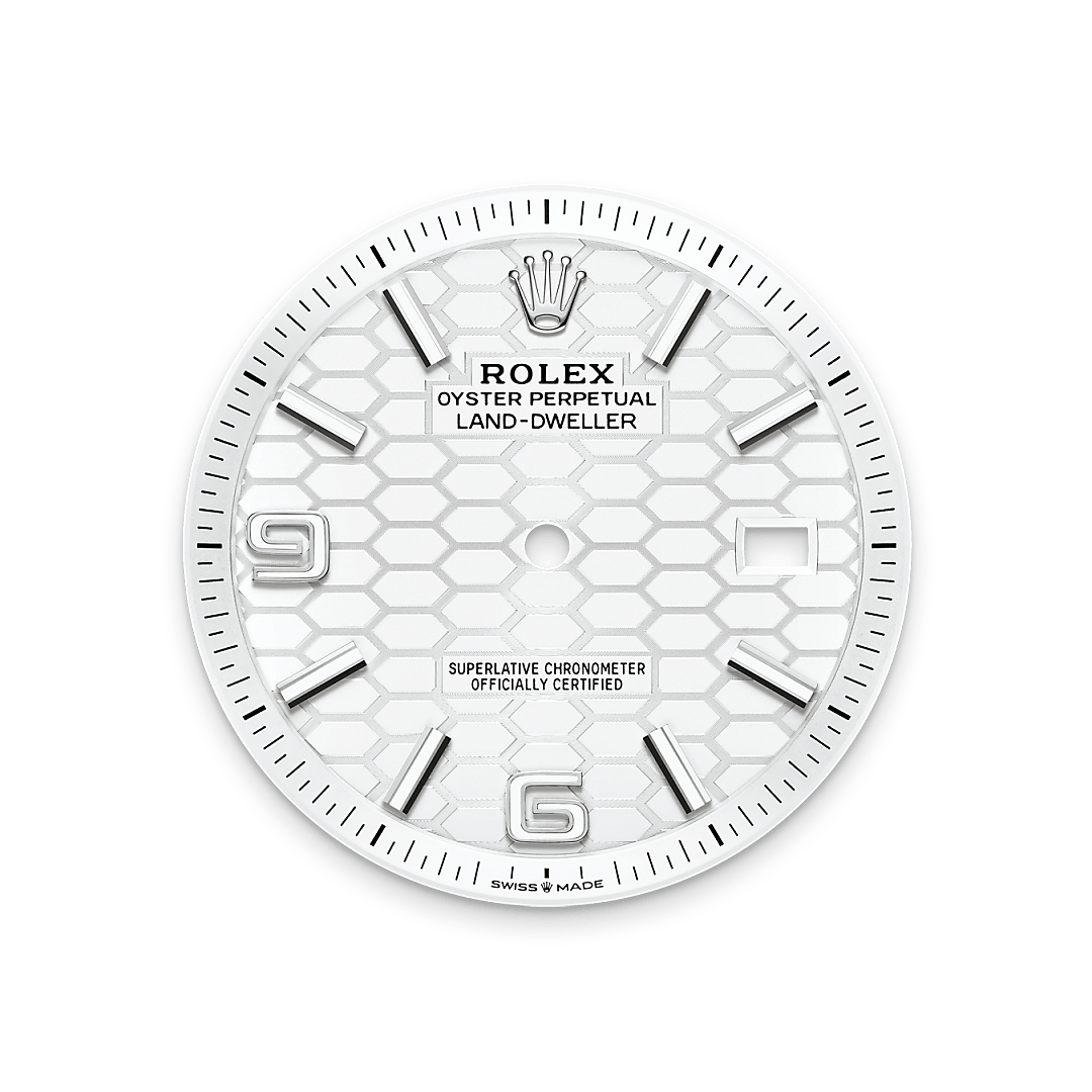 Permukaan Putih Terang Rolex - Swee Cheong Watch
