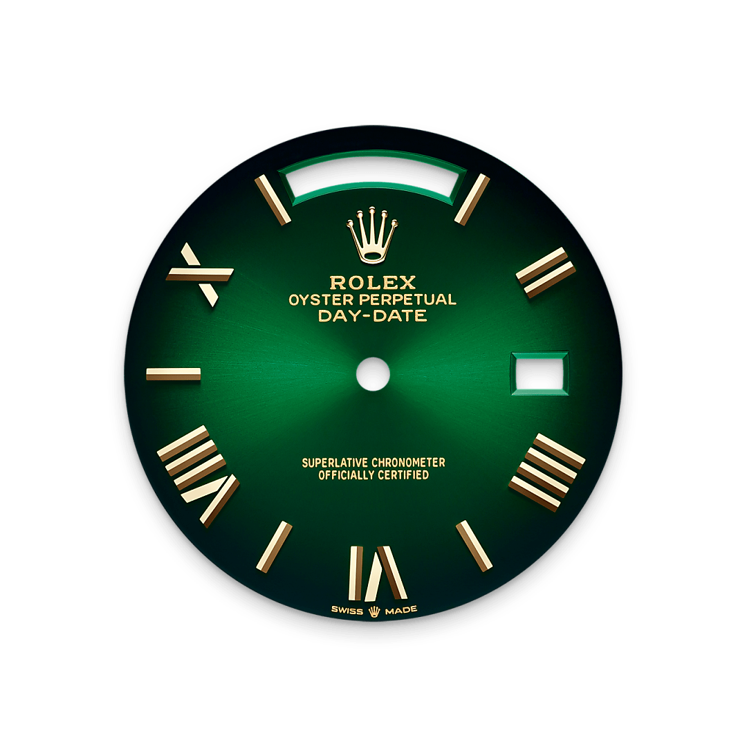 Permukaan Ombre Hijau Rolex - Swee Cheong Watch