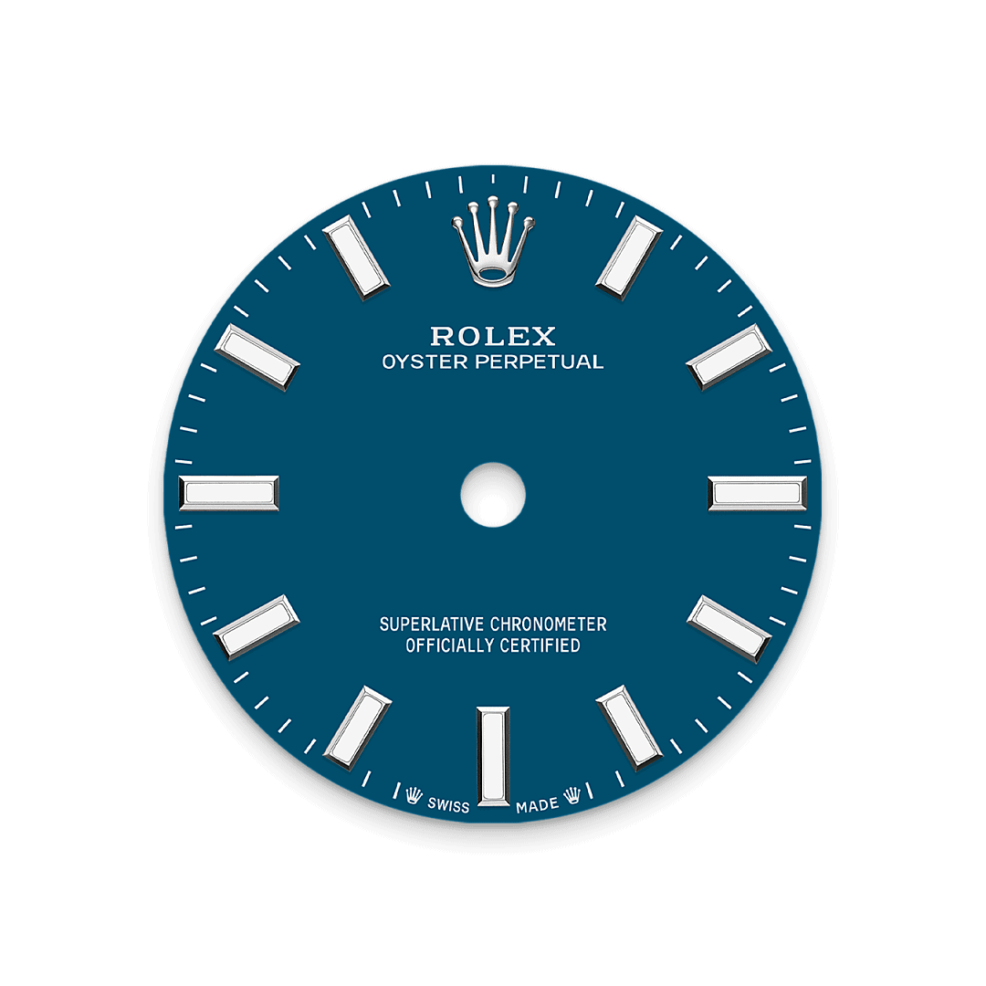 Rolex Med blue dial - Swee Cheong Watch