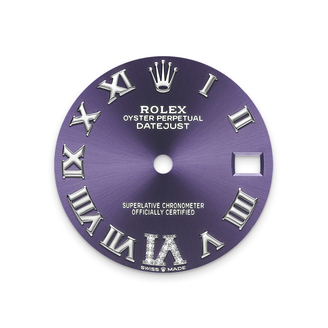 Rolex Aubergine Dial - Swee Cheong Watch
