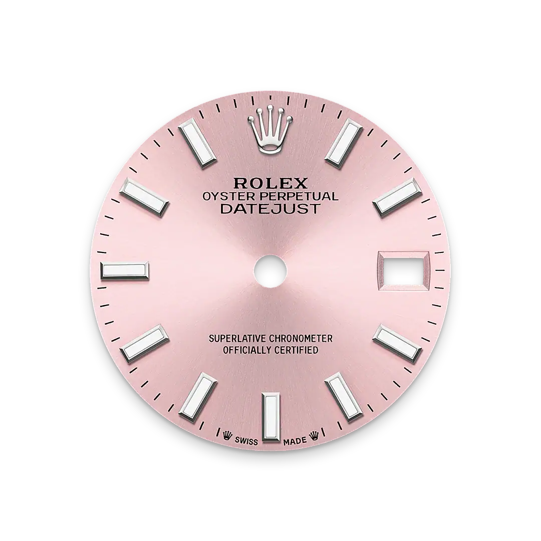 Permukaan Merah Jambu Rolex - Swee Cheong Watch