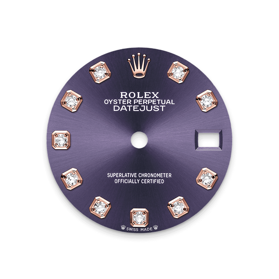 Rolex Aubergine Dial - Swee Cheong Watch