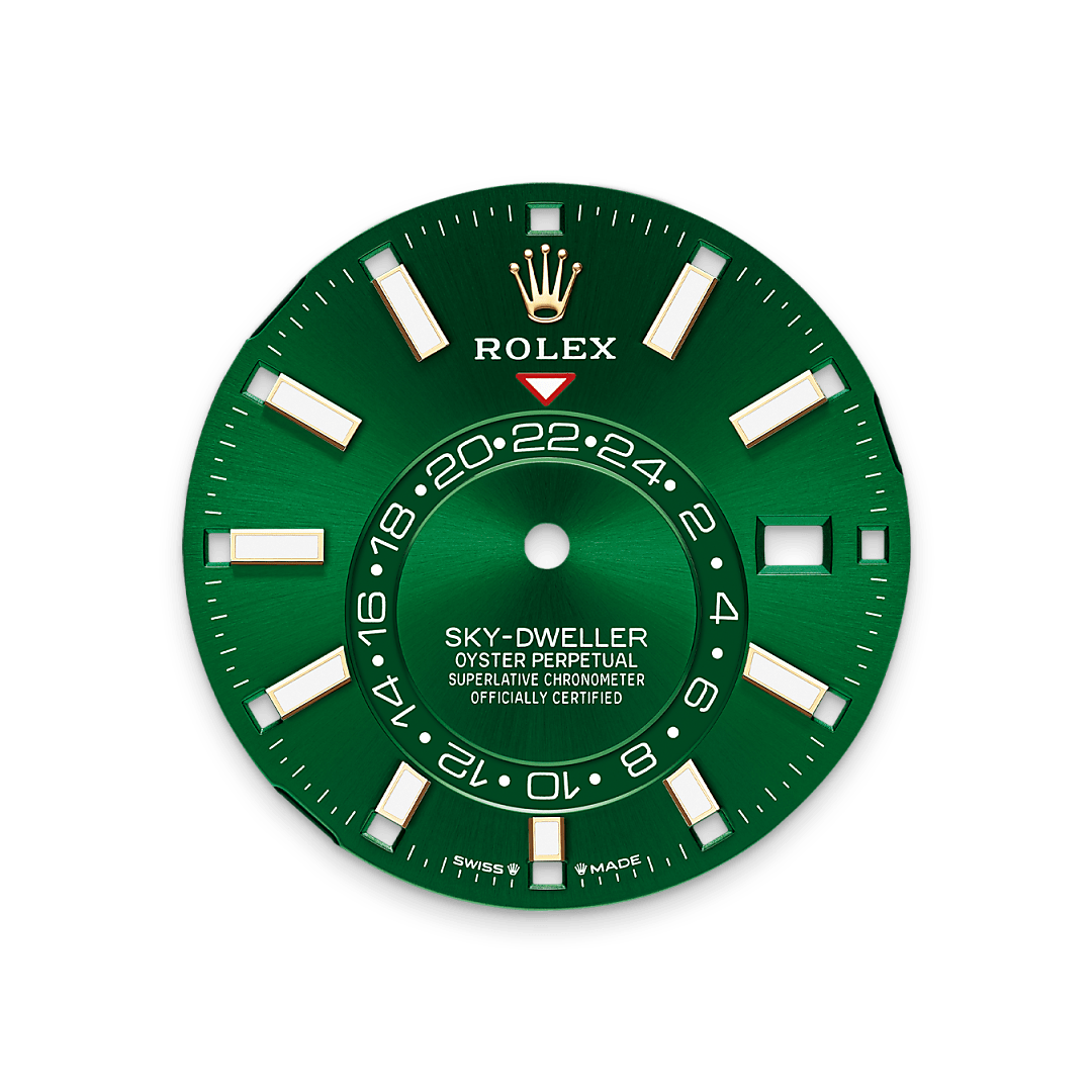 Rolex Bright green dial - Swee Cheong Watch