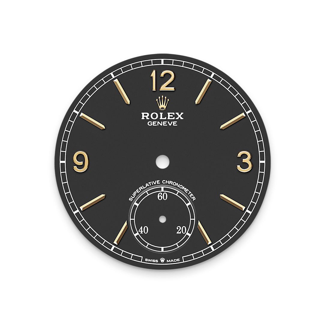 Rolex Intense black dial - Swee Cheong Watch