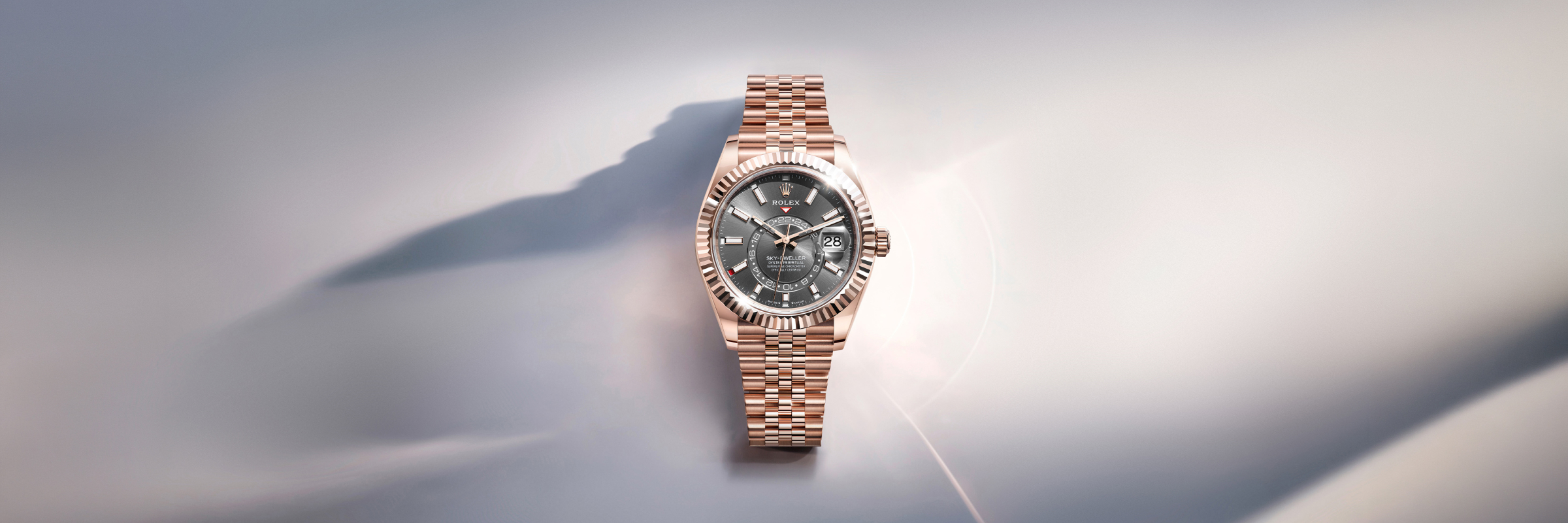Sepanduk Rolex Sky-Dweller - Swee Cheong Watch