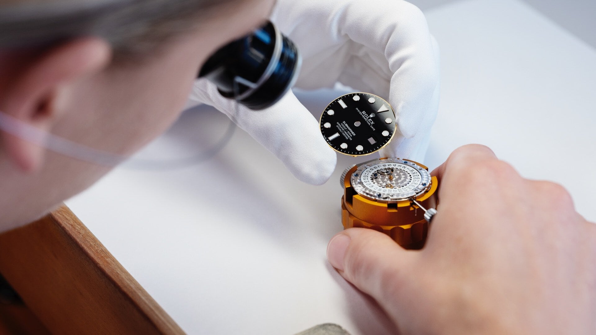 Assembling Rolex Parts - Swee Cheong Watch