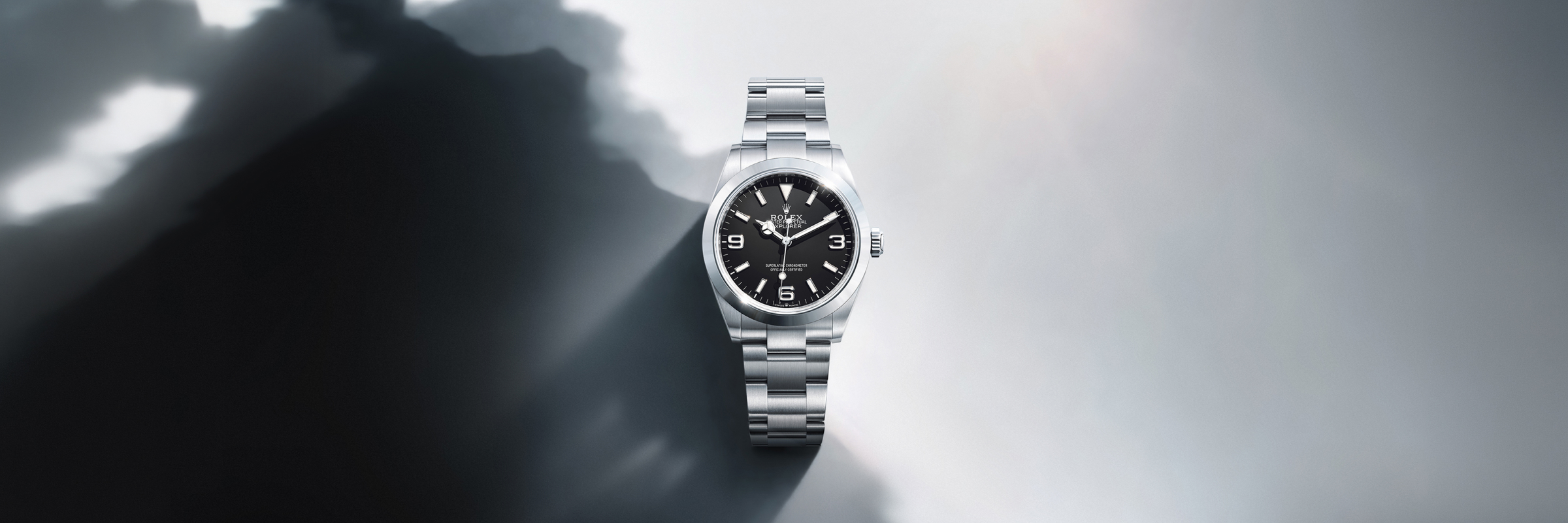 Sepanduk Rolex Explorer - Swee Cheong Watch